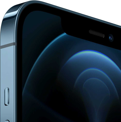 Смартфон Apple A2411 iPhone 12 Pro Max 256Gb 6Gb "Как новый" синий тихоокеанский моноблок 3G 4G 1Sim 6.7" 1284x2778 iOS 16 12Mpix 802.11 a/b/g/n/ac/ax NFC GPS Protect