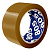 Клейкая лента упаковочная Unibob 805 41170 коричневая шир.50мм дл.66м 50мкм морозостойкая
