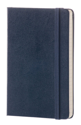 Блокнот Moleskine CLASSIC MM710B20 Pocket 90x140мм 192стр. линейка твердая обложка синий сапфир