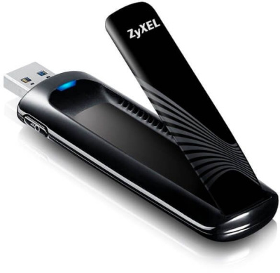 Сетевой адаптер WiFi Zyxel NWD6605-EU0101F AC1200 USB 3.0 (ант.внеш.несъем.)