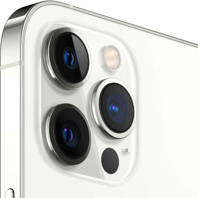 Смартфон Apple A2411 iPhone 12 Pro Max 256Gb 6Gb "Как новый" серебристый моноблок 3G 4G 1Sim 6.7" 1284x2778 iOS 16 12Mpix 802.11 a/b/g/n/ac/ax NFC GPS Protect