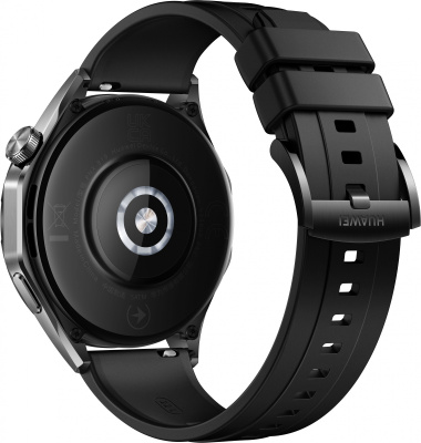 Смарт-часы Huawei Watch GT 4 Phoinix-B19F 46мм 1.43" AMOLED корп.черный рем.черный разм.брасл.:140-210мм (55020BGT)