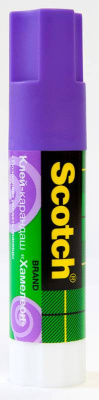 Клей-карандаш 3M 6115D20 Scotch Хамелеон 7100025018 15гр фиолетовый