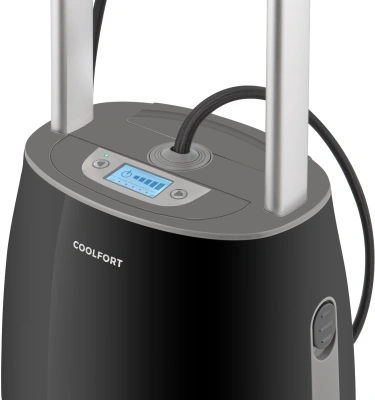 Отпариватель напольный Coolfort CF-3445 2200Вт черный/серый