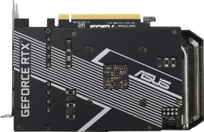 Видеокарта Asus PCI-E 4.0 DUAL-RTX3060TI-O8G-MINI-V2 NVIDIA GeForce RTX 3060Ti 8192Mb 256 GDDR6 1680/14000 HDMIx1 DPx3 HDCP Ret