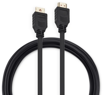 Кабель аудио-видео Buro HDMI 1.4 HDMI (m)/HDMI (m) 2м. позолоч.конт. черный (BHP2M)