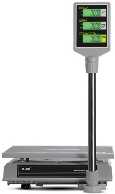 Весы торговые Mertech M-ER 326ACP-15.2 LCD серый (3044)