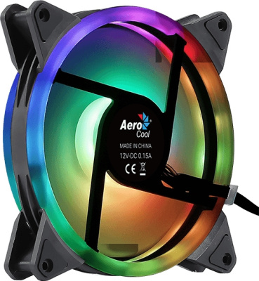 Вентилятор Aerocool Duo 14 ARGB 6-pin 220gr LED Ret