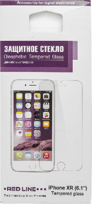 Защитное стекло для экрана Redline для Apple iPhone XR/11 1шт. (УТ000016078)
