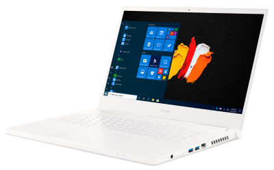 Ноутбук Acer ConceptD 3 CN315-72-746N Core i7 10750H 16Gb SSD512Gb Intel UHD Graphics 15.6" FHD (1920x1080) Windows 10 Professional white WiFi BT Cam (NX.C5WER.002)