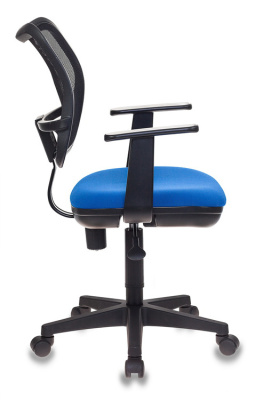 Кресло Бюрократ Ch-797AXSN черный сиденье синий 26-21 сетка/ткань крестов. пластик