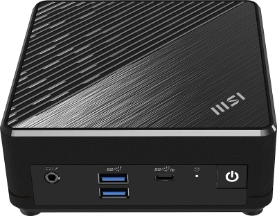 Неттоп MSI Cubi N ADL-016BRU N200 (1) UHDG без ОС 2xGbitEth WiFi BT 65W черный (936-B0A911-091)