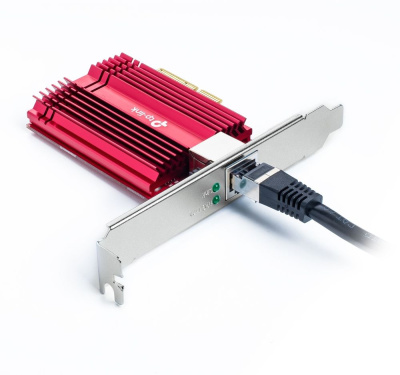 Сетевой адаптер 10G Etherrnet TP-Link TX401 PCI Express x4