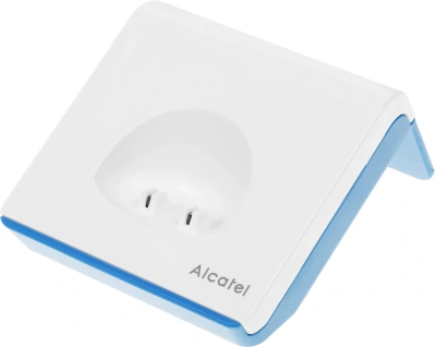 Р/Телефон Dect Alcatel S230 RU белый/синий АОН