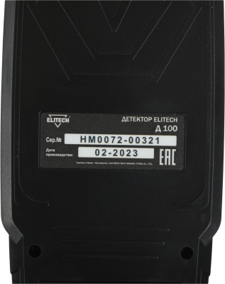 Детектор проводки Elitech Д 100 красный/черный (182091)