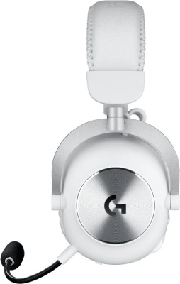 Наушники с микрофоном Logitech G Pro X 2 Lightspeed белый мониторные BT/Radio/3.5mm оголовье (981-001271)
