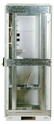 Шкаф серверный ЦМО (ШТК-М-42.8.8-3ААА) напольный 42U 800x800мм пер.дв.стал.лист задн.дв.стал.лист 2 бок.пан. 500кг серый