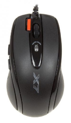 Мышь A4Tech X-710BK черный оптическая (2000dpi) USB (7but)