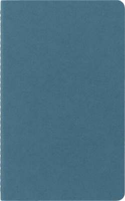 Блокнот Moleskine CAHIER JOURNAL CH018B44 Large 130х210мм обложка картон 80стр. нелинованный голубой (3шт)
