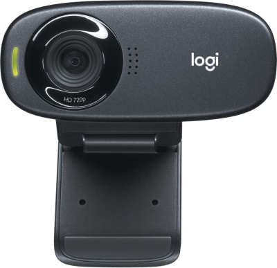 Камера Web Logitech HD Webcam C310 черный 1.2Mpix (1280x720) USB2.0 с микрофоном (960-001065)