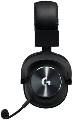 Наушники с микрофоном Logitech G Pro X черный 2м мониторные оголовье (981-000819)