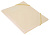 Папка на резинке Бюрократ Gems GEMPR05CREAM A4 пластик кор.30мм 0.5мм кремовый жемчуг карман для визитки