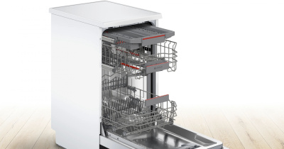 Посудомоечная машина Bosch SPS4HMI49E серебристый (узкая)