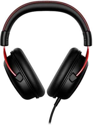 Наушники с микрофоном HyperX Cloud II (CL003) черный/красный 1м мониторные оголовье (4P5M0AA)
