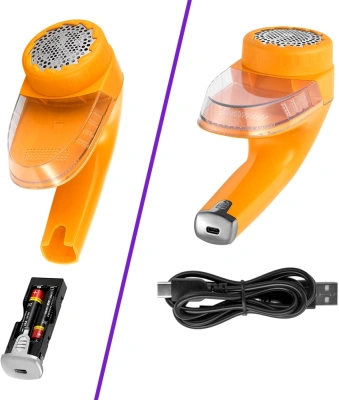 Машинка для снятия катышков Kitfort КТ-6235 оранжевый