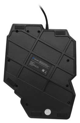 Игровой блок Оклик 705GK черный USB Multimedia for gamer LED (подставка для запястий) (1620882)