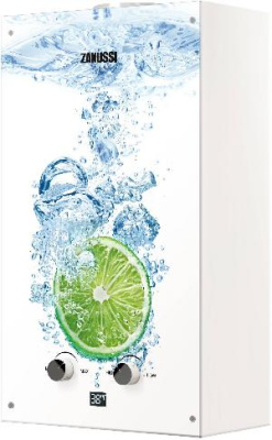 Водонагреватель проточный Zanussi Fonte Glass GWH 10 Lime