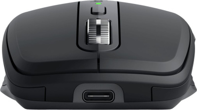 Мышь Logitech MX Anywhere 3 графитовый лазерная (4000dpi) беспроводная BT/Radio USB для ноутбука (6but)