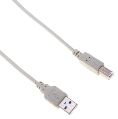 Кабель Buro USB A(m) USB B(m) 1.8м (BHP RET USB_BM18) серый блистер