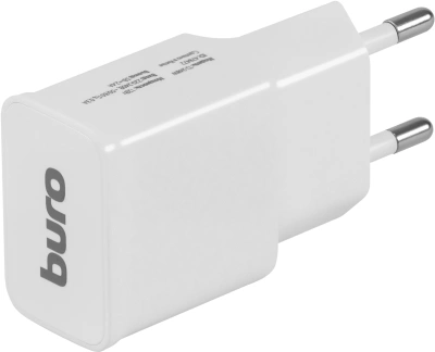 Сетевое зар./устр. Buro TJ-248W 12W 2.4A (QC) USB-A универсальное белый