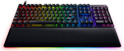 Клавиатура Razer Huntsman V2 Analog механическая черный USB Multimedia for gamer LED (подставка для запястий)