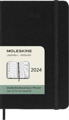 Еженедельник Moleskine CLASSIC WKNT Pocket 90x140мм 144стр. черный