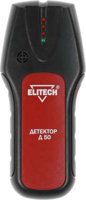 Детектор проводки Elitech Д 50 красный/черный (182089)