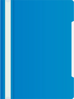 Папка-скоросшиватель Бюрократ -PS20/1 A4 прозрач.верх.лист пластик ассорти 0.12/0.16