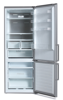 Холодильник Hyundai CC4553F 2-хкамерн. нержавеющая сталь