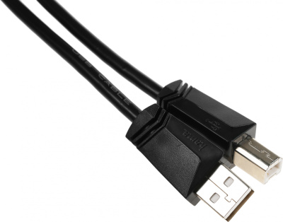Кабель Hama H-200602 ver2.0 USB A (m) USB B(m) 1.5м (00200602) черный