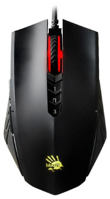 Мышь A4Tech Bloody A70 черный оптическая (6200dpi) USB (8but)