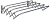 Сушка для белья настенная Ника СН60 полез.поверх.:3м макс.:10кг одноярусная серый