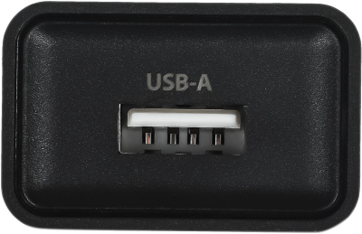 Сетевое зар./устр. Buro BUWA1 10.5W 2.1A USB-A черный (BUWA10S100BK)