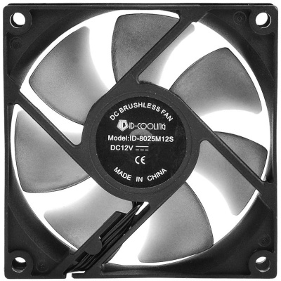 Вентилятор ID-Cooling NO-8025-SD 80x80mm 3-pin 21dB 60gr Ret