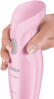 Блендер погружной Bosch MSM2410K 400Вт розовый