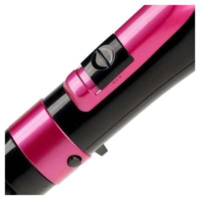 Фен-щетка Galaxy Line GL 4406 1200Вт черный/розовый