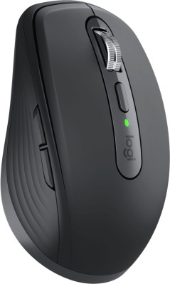 Мышь Logitech MX Anywhere 3 графитовый лазерная (4000dpi) беспроводная BT/Radio USB для ноутбука (6but)