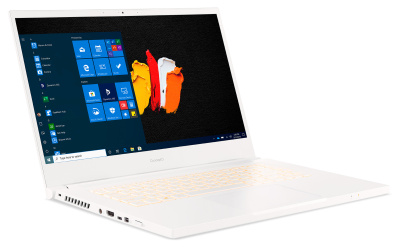 Ноутбук Acer ConceptD 3 CN315-72-746N Core i7 10750H 16Gb SSD512Gb Intel UHD Graphics 15.6" FHD (1920x1080) Windows 10 Professional white WiFi BT Cam (NX.C5WER.002)