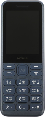 Мобильный телефон Nokia 130 TA-1576 DS EAC темно-синий моноблок 2.4" 240x320 Series 30+ 0.3Mpix GSM900/1800 MP3