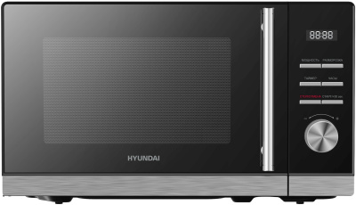 Микроволновая Печь Hyundai HYM-D3005 20л. 700Вт черный/стальной